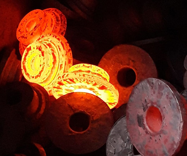 Ghiere alluminio stampate